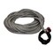 Lockjaw 3/8 in. x 100 ft. 6,600 lbs. WLL. LockJaw Synthetic Winch Line Extension w/Integrated Shackle 21-0375100 - alternate 1